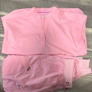 Pink Scrub Set